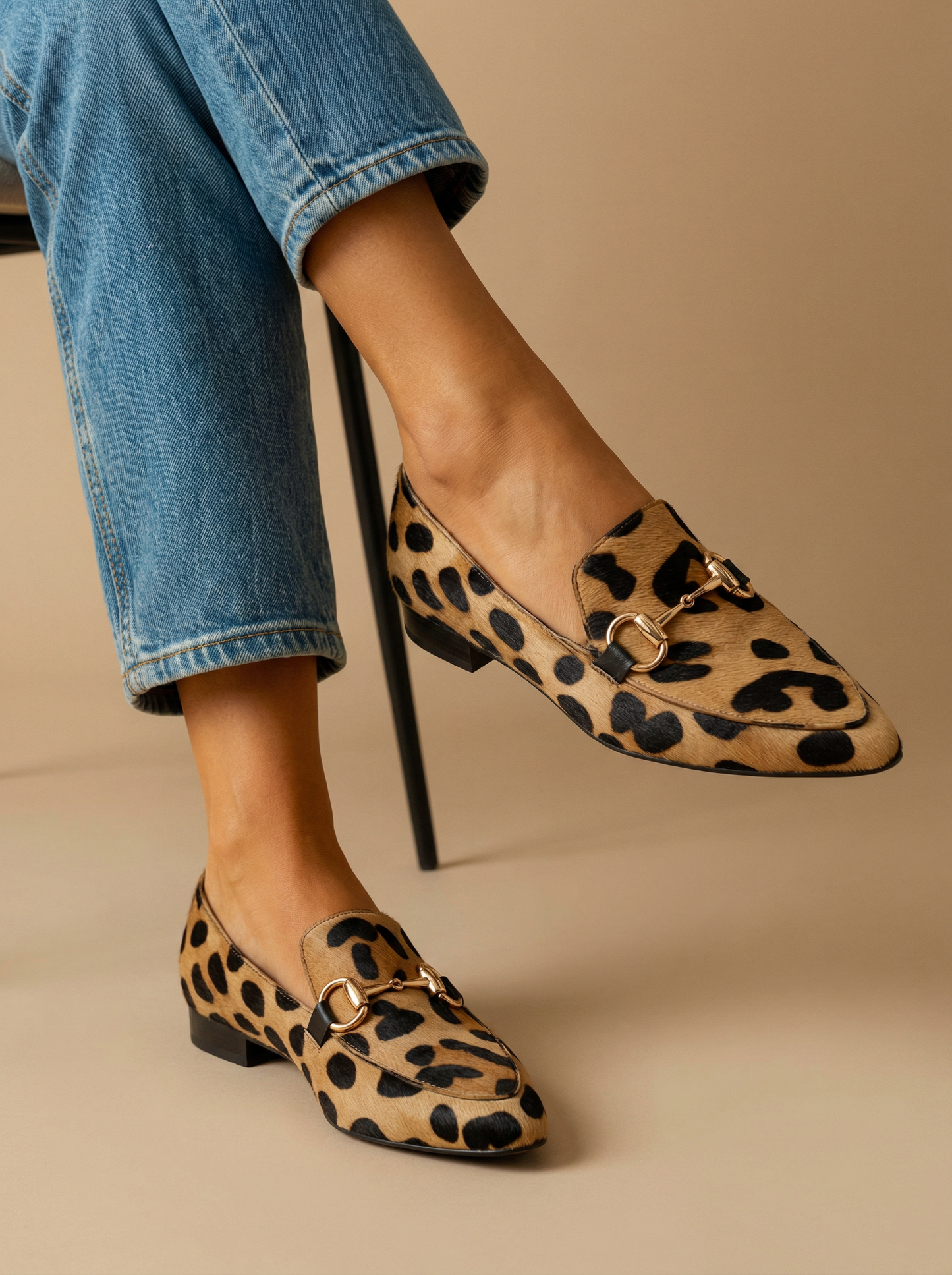 Aurora Wild – Mocassino Animalier con Pianta Comoda