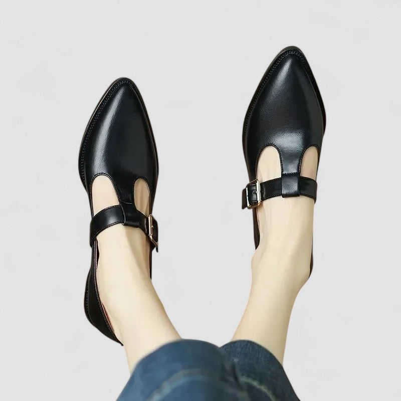 Mia Comfort – Mary Jane Classica in Pelle Morbida