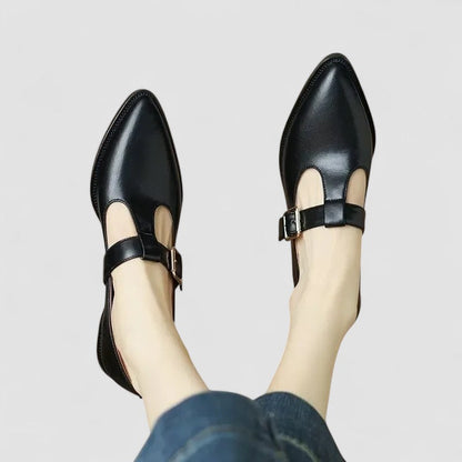 Mia Comfort – Mary Jane Classica in Pelle Morbida