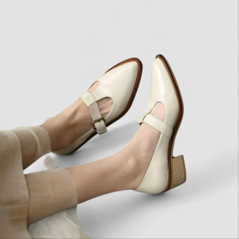 Mia Comfort – Mary Jane Classica in Pelle Morbida