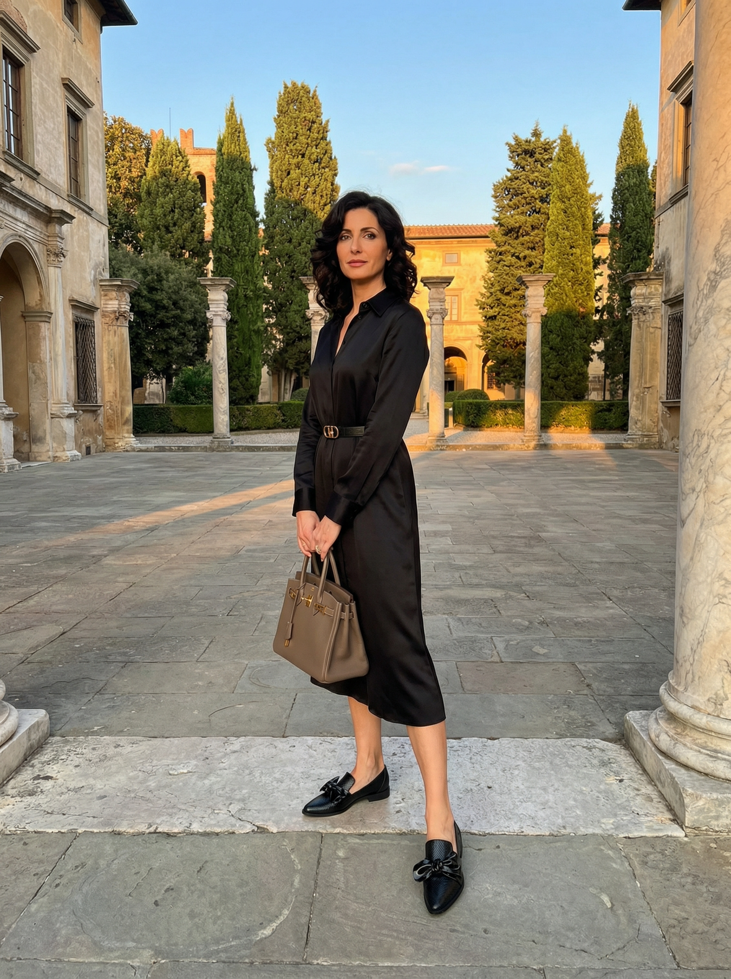 Olivia – Mocassino con Tacco Largo e Stabile
