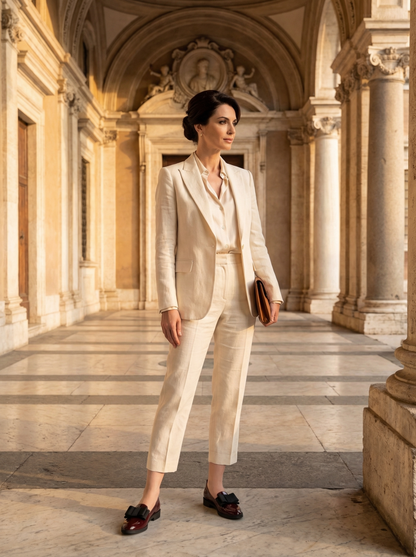 Adelaide – Mocassino con Fiocco e Calzata Dolce