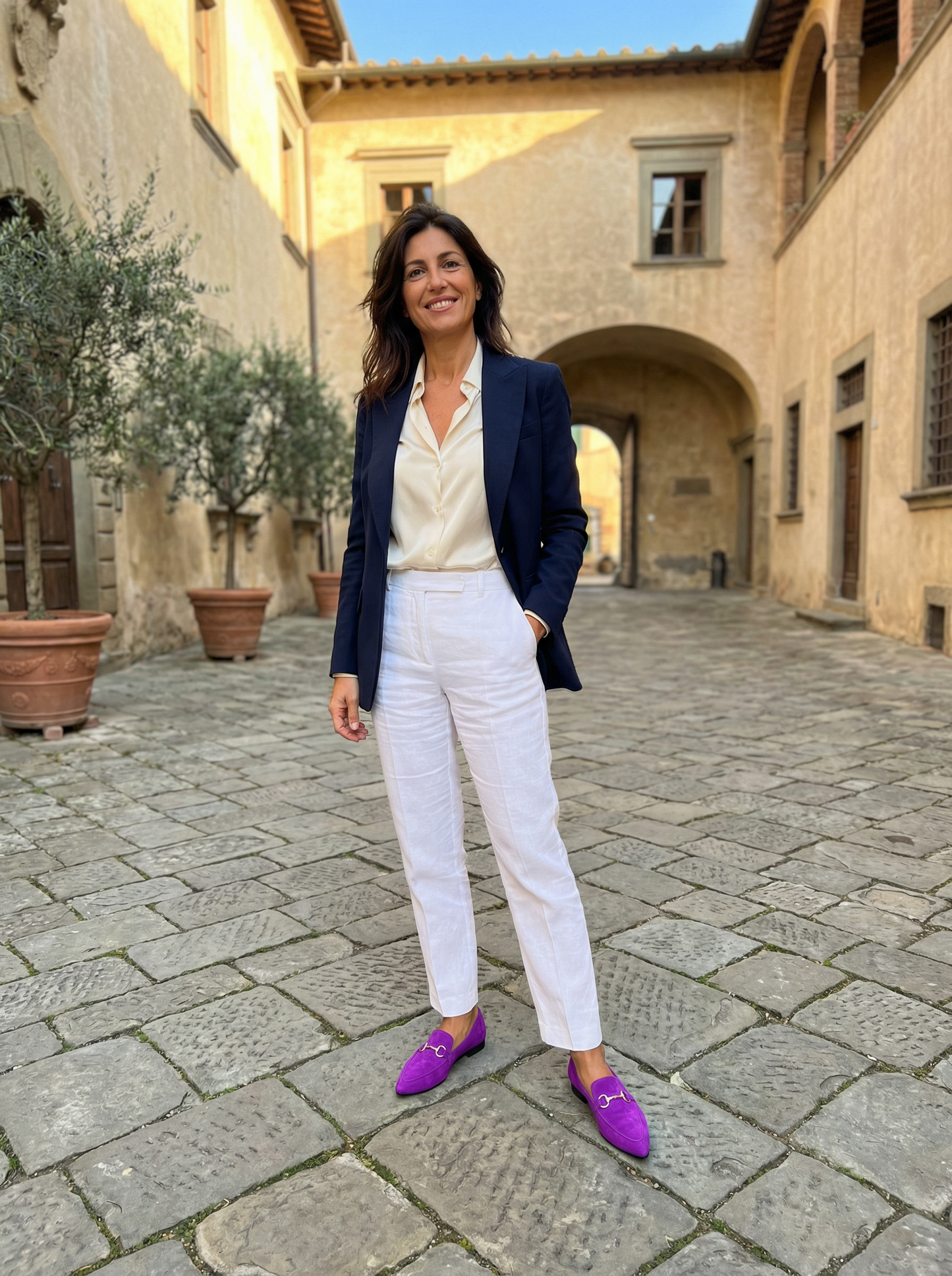 Viola – Mocassino in Camoscio con Calzata Extra Soft