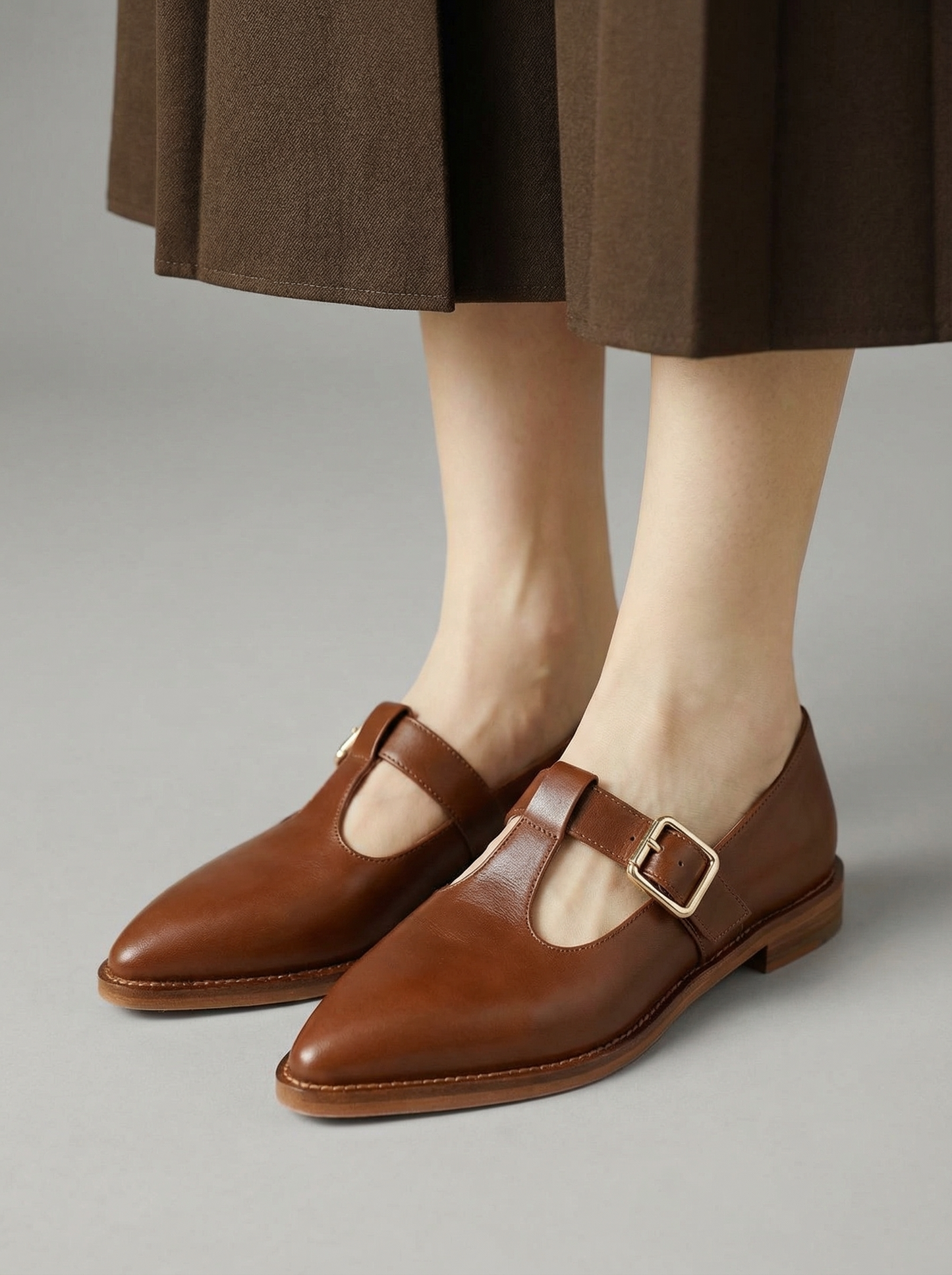 Mia Comfort – Mary Jane Classica in Pelle Morbida