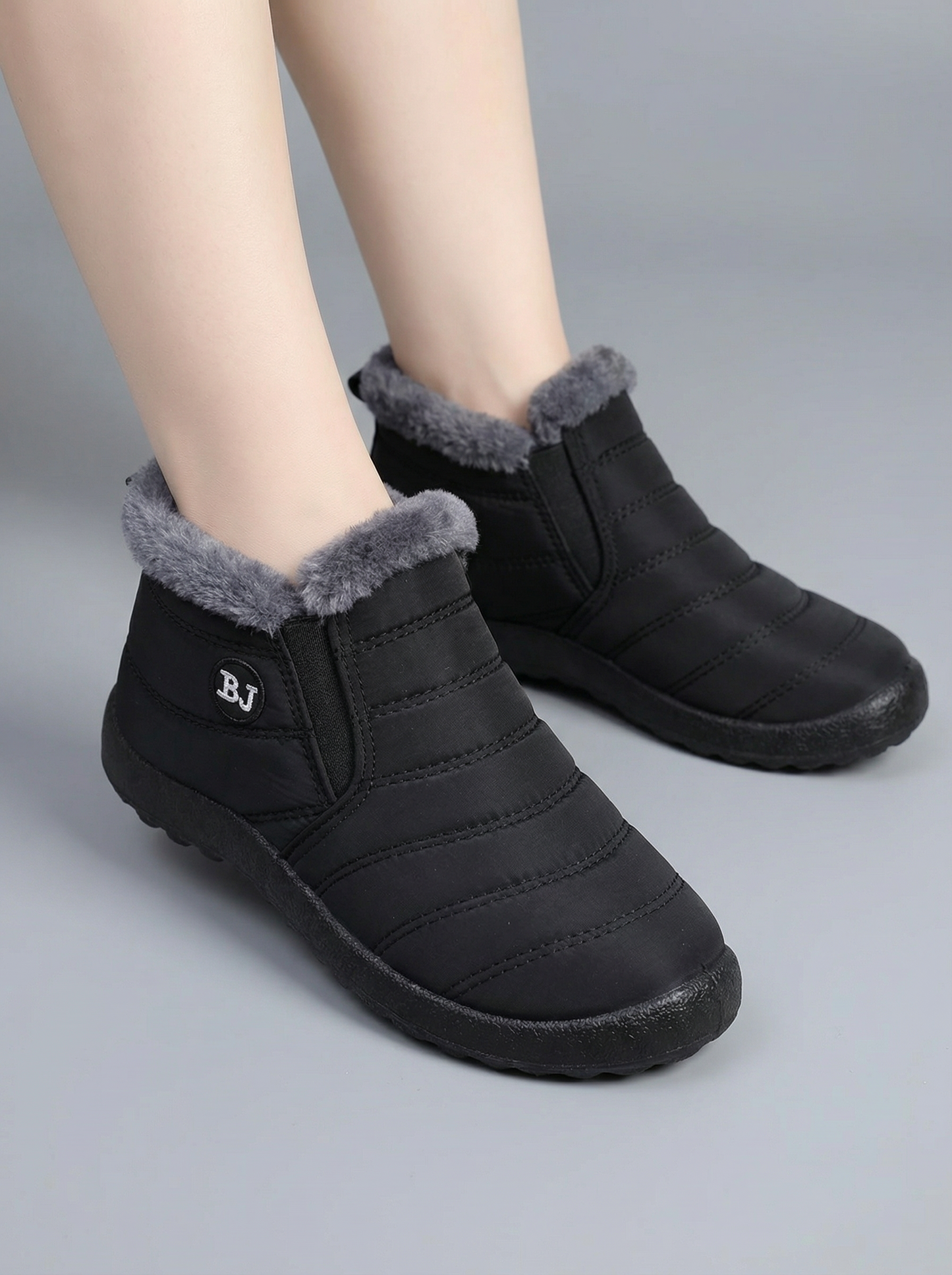 VitaFeet | Stivali invernali eleganti e minimalisti con suola antiscivolo