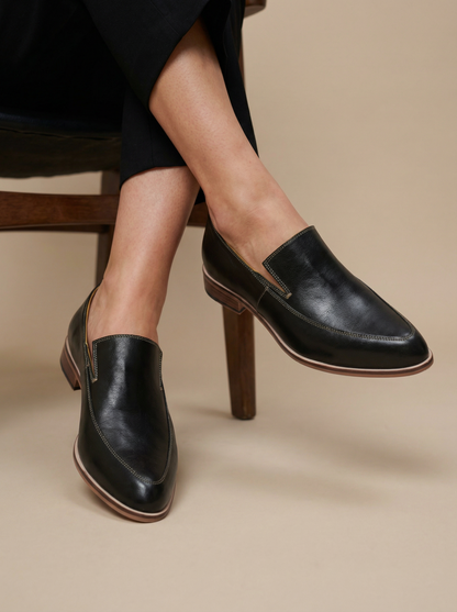 Giada – Mocassino Essenziale con Fodera Traspirante