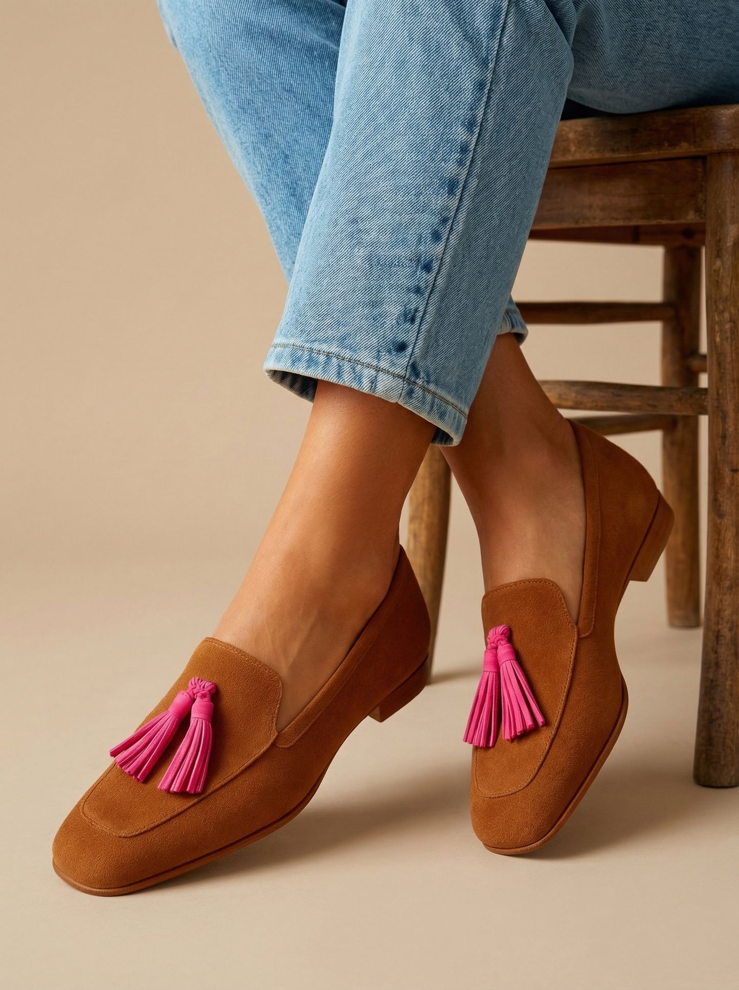 Rosa – Mocassino Urban con Suola Ammortizzata