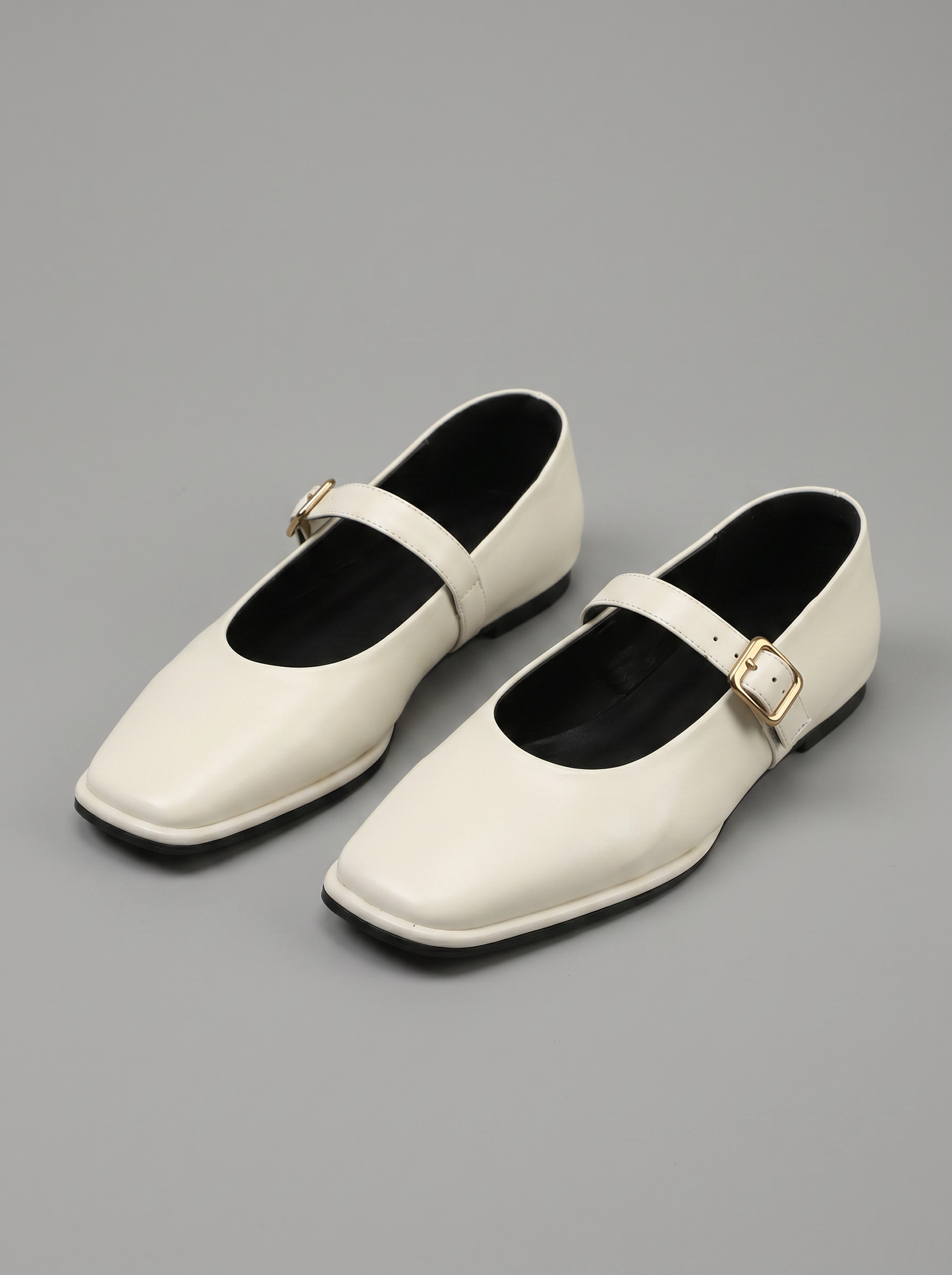 VitaFeet Classica – Ballerina Mary Jane in Pelle con Fibbia